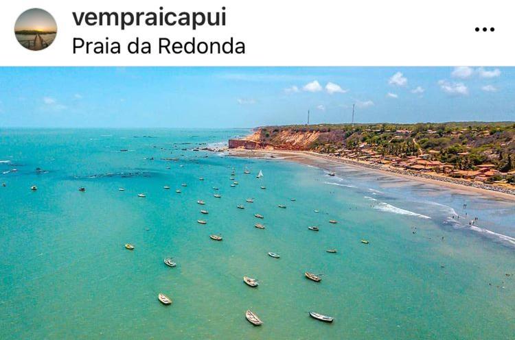 Sua casinha de férias em Icapui CE Exterior foto