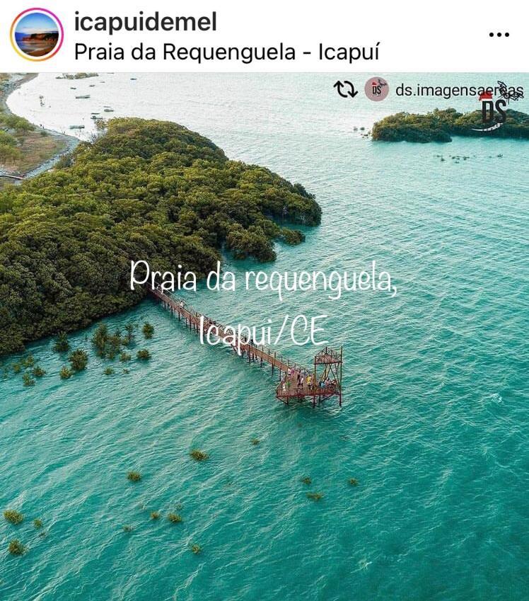 Sua casinha de férias em Icapui CE Exterior foto