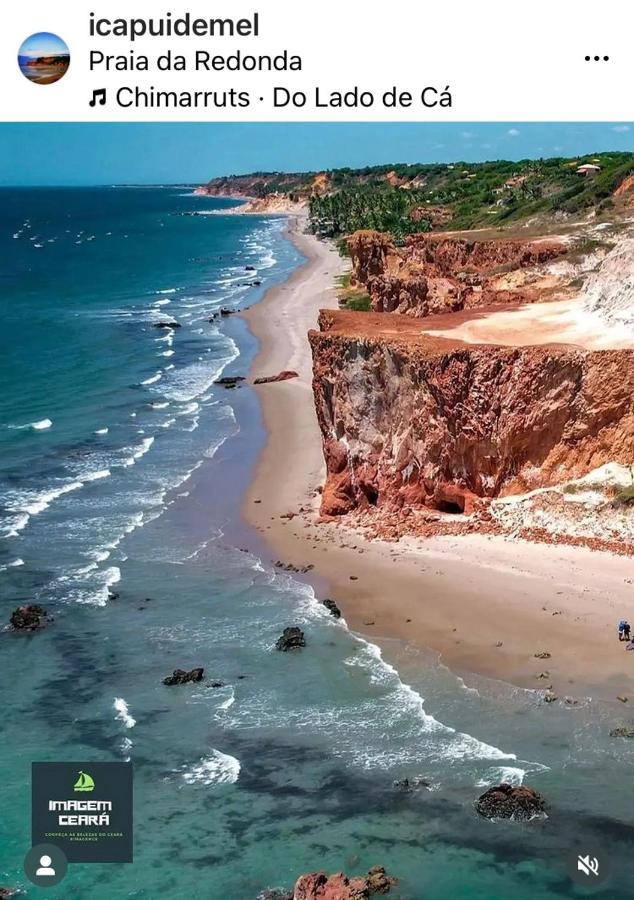 Sua casinha de férias em Icapui CE Exterior foto