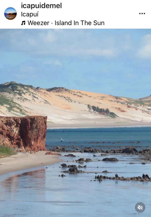 Sua casinha de férias em Icapui CE Exterior foto