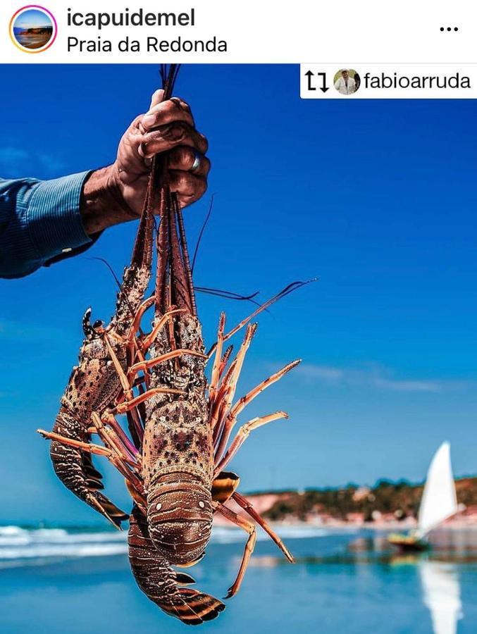 Sua casinha de férias em Icapui CE Exterior foto
